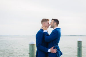 Tampa Bay Watch gay elopement in st petesburg florida, Tampa Bay Watch LQTBQ+ elopement and intimate wedding